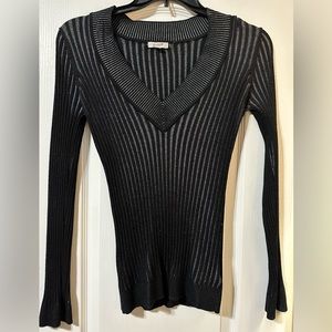 Women’s black sweater. Large